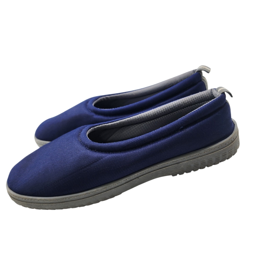 Dearfoams‎ Women's Blue Slip-On Slipper Shoes Size 7 - Picture 3 of 7